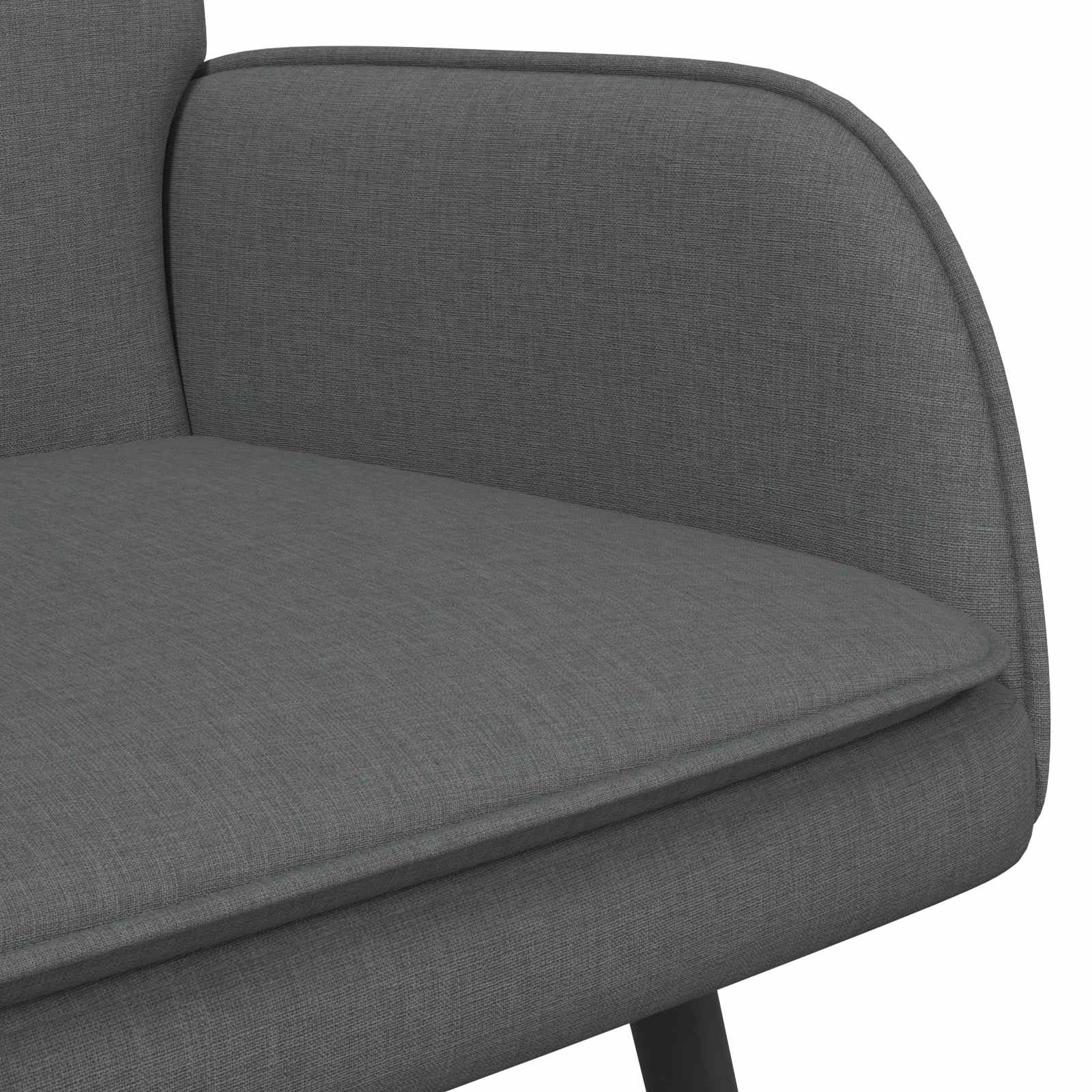 2-zitsbank Donkergrijs 115 x 61 x 87 cm Stof