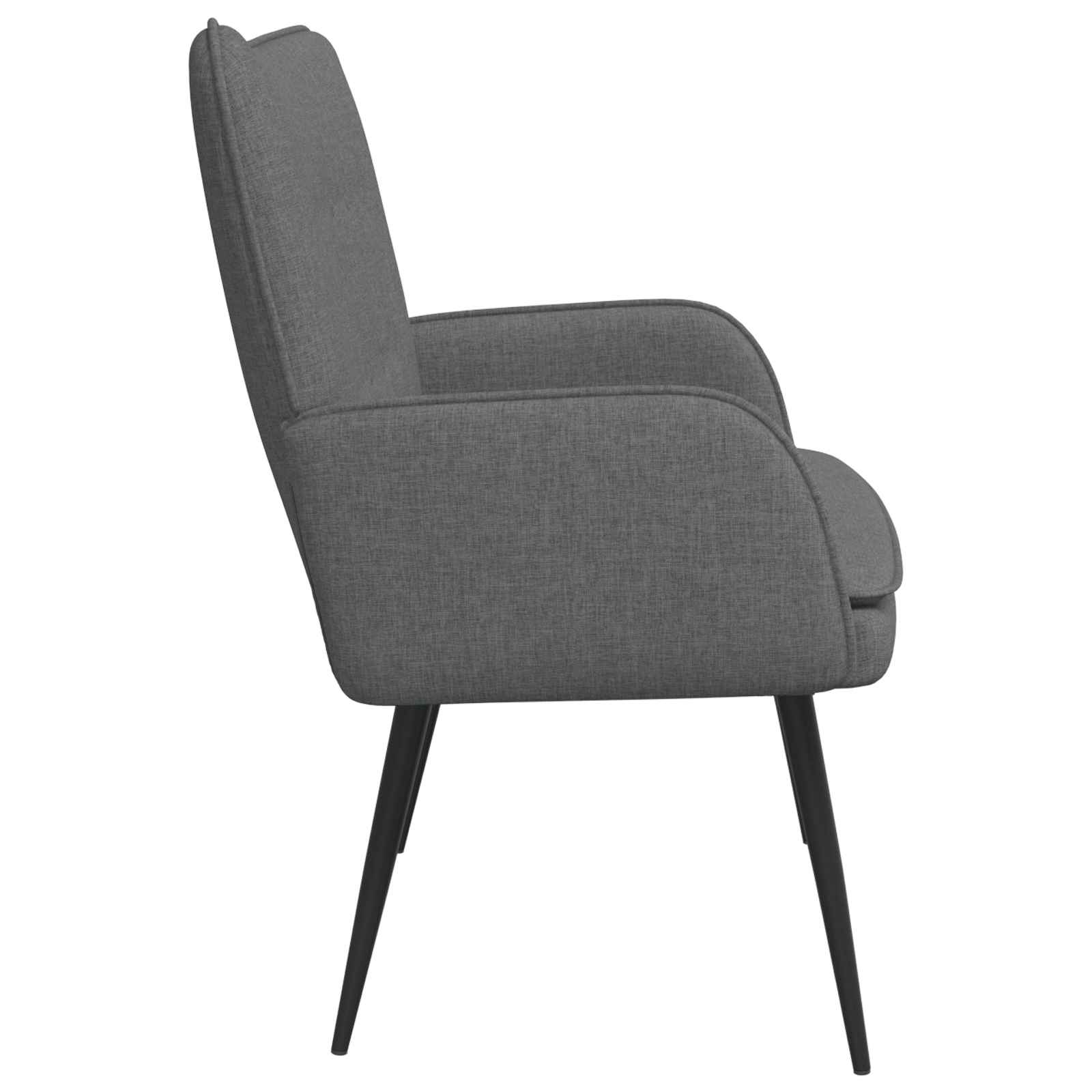 2-zitsbank Donkergrijs 115 x 61 x 87 cm Stof