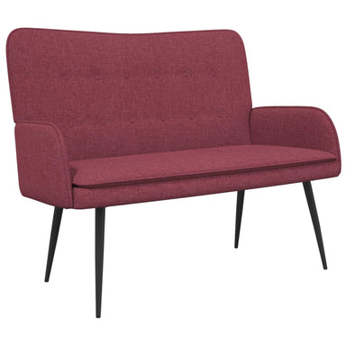 2-Zits Sofa Wijnrood 115 x 61 x 87 cm Stof