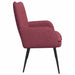 2-Zits Sofa Wijnrood 115 x 61 x 87 cm Stof