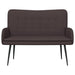 2-Zits Sofa Donkerbruin 115 x 61 x 87 cm Stof