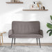 2-Zits Sofa Taupe 115 x 61 x 87 cm Stof