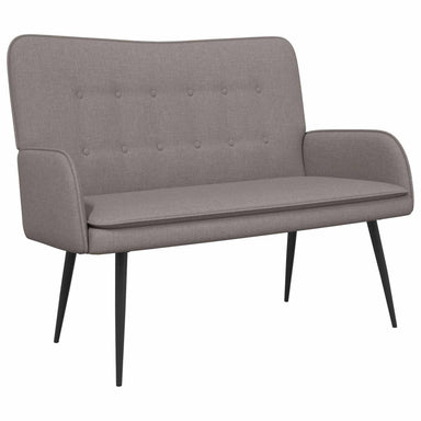 2-Zits Sofa Taupe 115 x 61 x 87 cm Stof