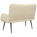 2-Zits Sofa Crèmekleurig 115 x 61 x 87 cm Stof