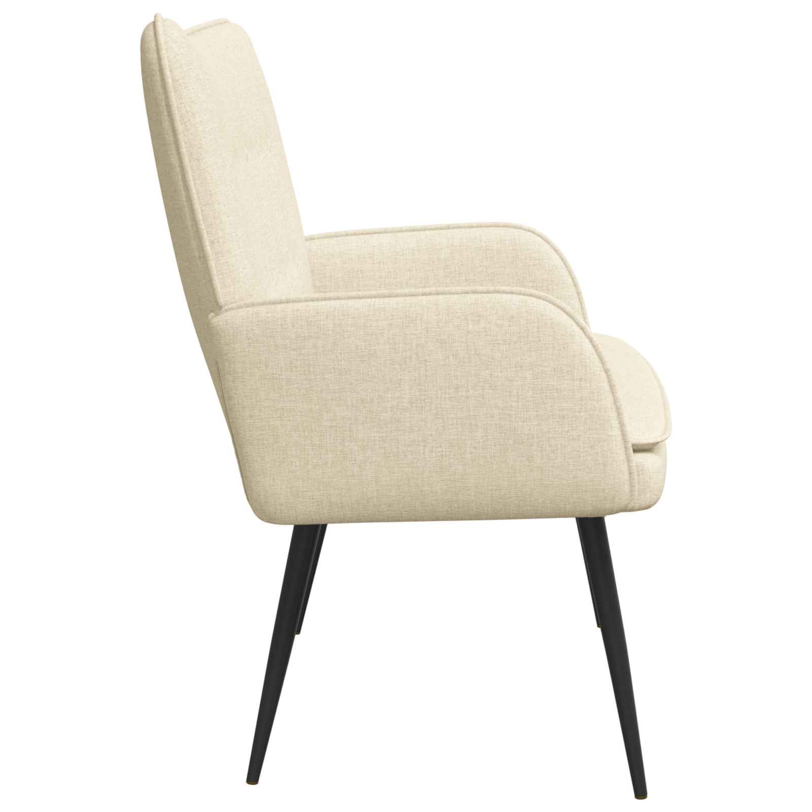 2-Zits Sofa Crèmekleurig 115 x 61 x 87 cm Stof