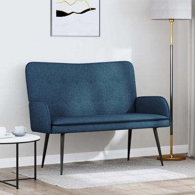 2-Zits Sofa Blauw 115 x 61 x 87 cm Stof