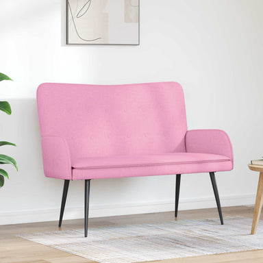 2-Zits Sofa Roze 115 x 61 x 87 cm Stof
