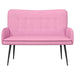 2-Zits Sofa Roze 115 x 61 x 87 cm Stof
