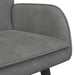 2-Zits Sofa Donkergrijs 115 x 61 x 87 cm fluweel