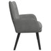 2-Zits Sofa Donkergrijs 115 x 61 x 87 cm fluweel