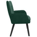 2-Zits Sofa Donkergroen 115 x 61 x 87 cm fluweel