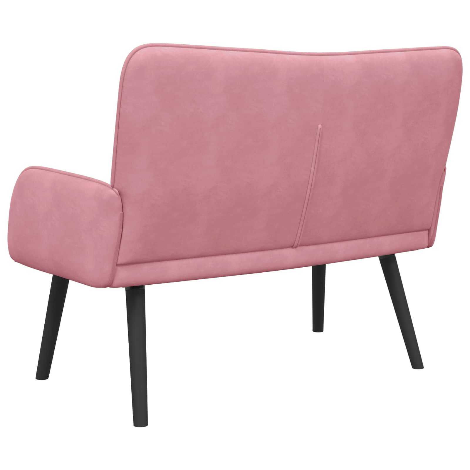 2-Zits Sofa Roze 115 x 61 x 87 cm fluweel