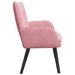 2-Zits Sofa Roze 115 x 61 x 87 cm fluweel