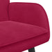 2-Zits Sofa Wijnrood 115 x 61 x 87 cm fluweel