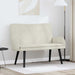 2-Zits Sofa Crèmekleurig 115 x 61 x 87 cm fluweel