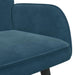 2-Zits Sofa Blauw 115 x 61 x 87 cm fluweel