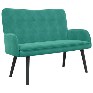 2-Zits Sofa Turquoise 115 x 61 x 87 cm fluweel