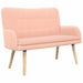 2-Zits Sofa Roze 115 x 61 x 87 cm Bouclé