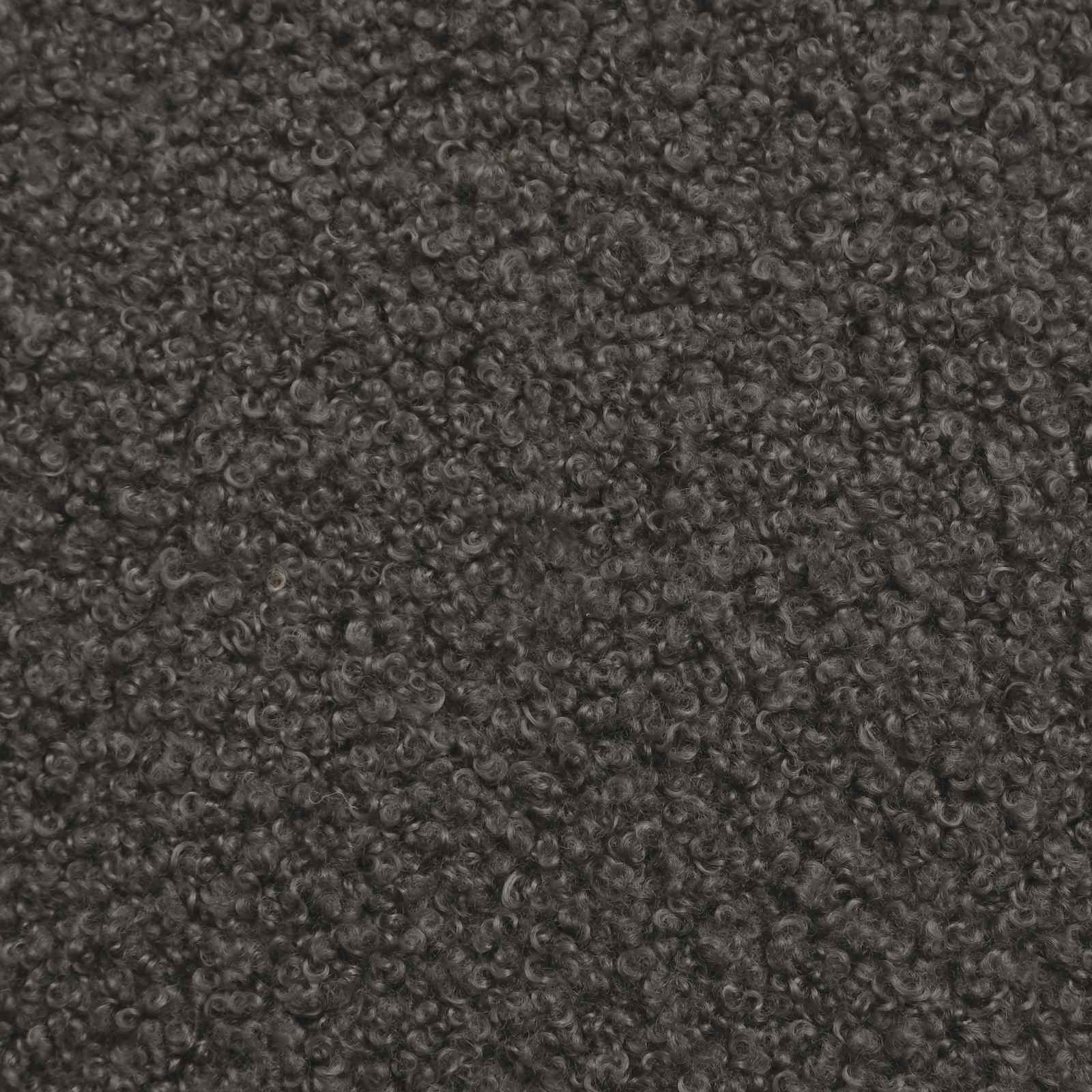 2-Zits Sofa Donkergrijs 115 x 61 x 87 cm Bouclé