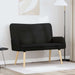 2-Zits Sofa Zwart 115 x 61 x 87 cm Bouclé