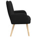 2-Zits Sofa Zwart 115 x 61 x 87 cm Bouclé
