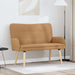 2-Zits Sofa Beige 115 x 61 x 87 cm Bouclé