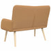 2-Zits Sofa Beige 115 x 61 x 87 cm Bouclé