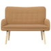 2-Zits Sofa Beige 115 x 61 x 87 cm Bouclé