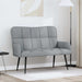 2-Zits Sofa Lichtgrijs 115 x 61 x 87 cm Stof