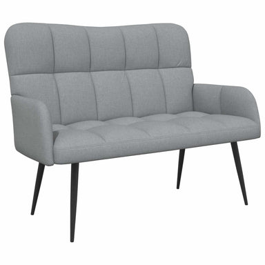 2-Zits Sofa Lichtgrijs 115 x 61 x 87 cm Stof