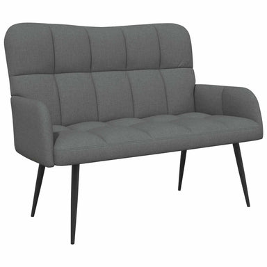 2-Zits Sofa Donkergrijs 115 x 61 x 87 cm Stof