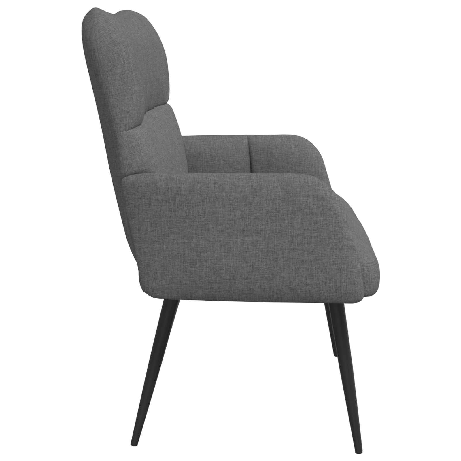 2-Zits Sofa Donkergrijs 115 x 61 x 87 cm Stof