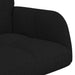 2-Zits Sofa Zwart 115 x 61 x 87 cm Stof