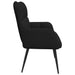 2-Zits Sofa Zwart 115 x 61 x 87 cm Stof