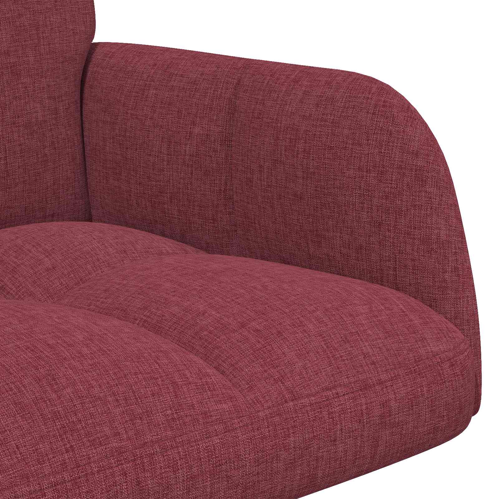 2-Zits Sofa Wijnrood 115 x 61 x 87 cm Stof