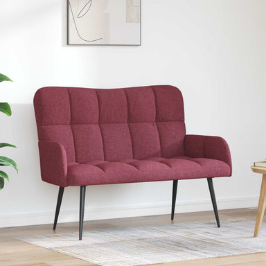 2-Zits Sofa Wijnrood 115 x 61 x 87 cm Stof