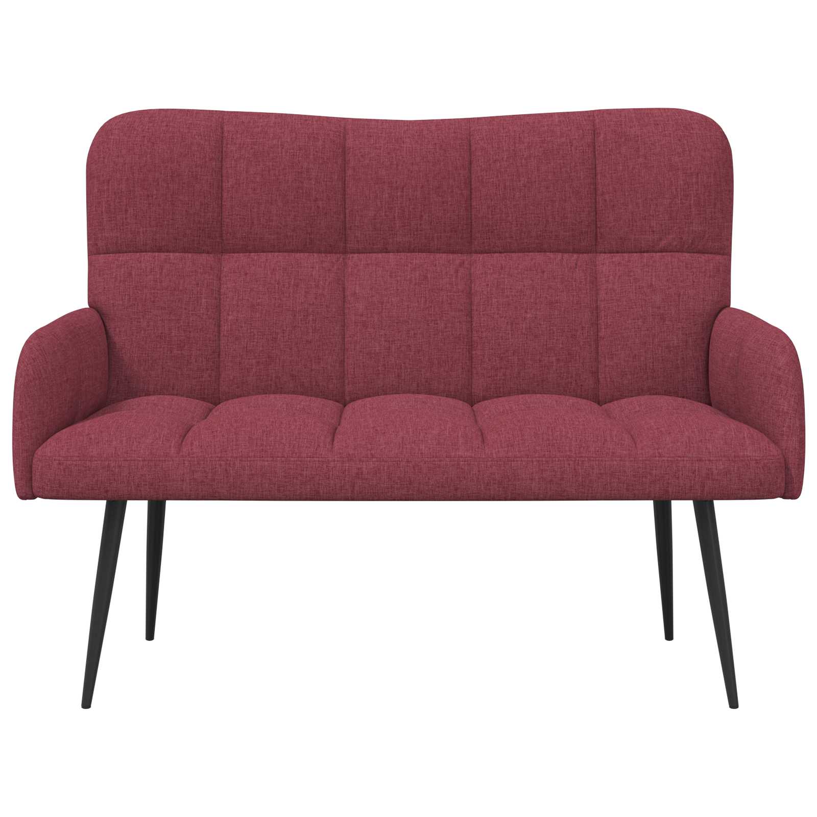 2-Zits Sofa Wijnrood 115 x 61 x 87 cm Stof
