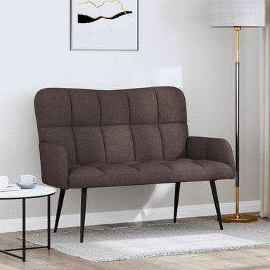 2-Zits Sofa Donkerbruin 115 x 61 x 87 cm Stof