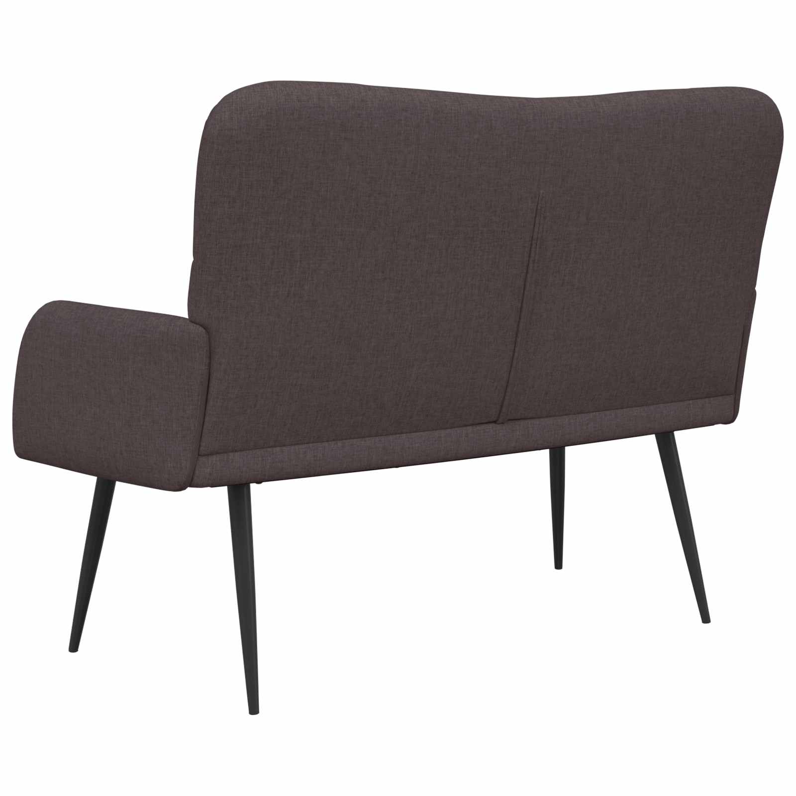 2-Zits Sofa Donkerbruin 115 x 61 x 87 cm Stof