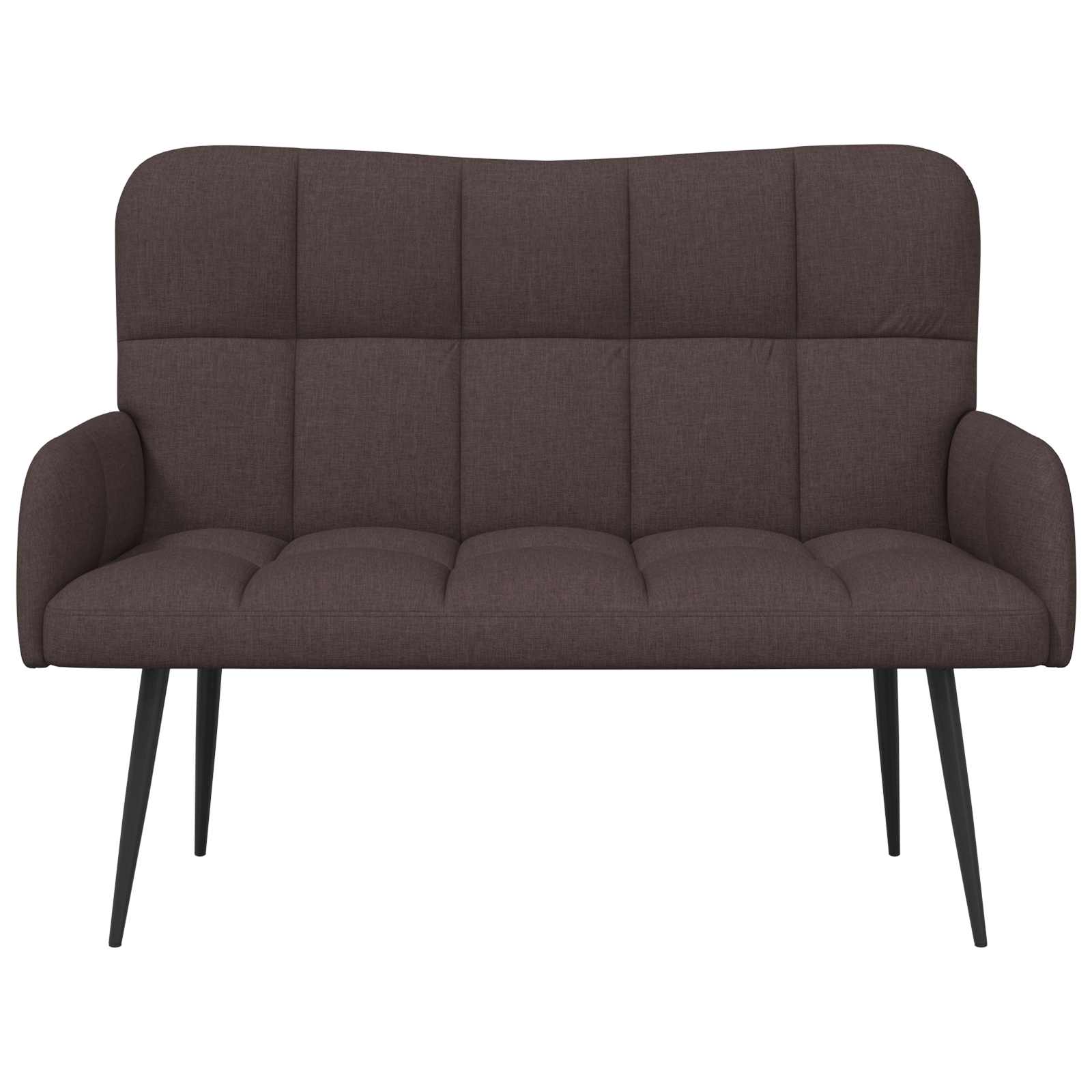 2-Zits Sofa Donkerbruin 115 x 61 x 87 cm Stof
