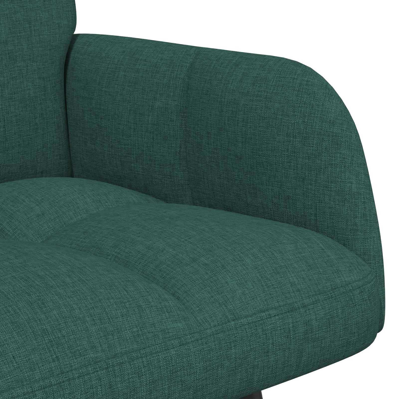2-Zits Sofa Donkergroen 115 x 61 x 87 cm Stof