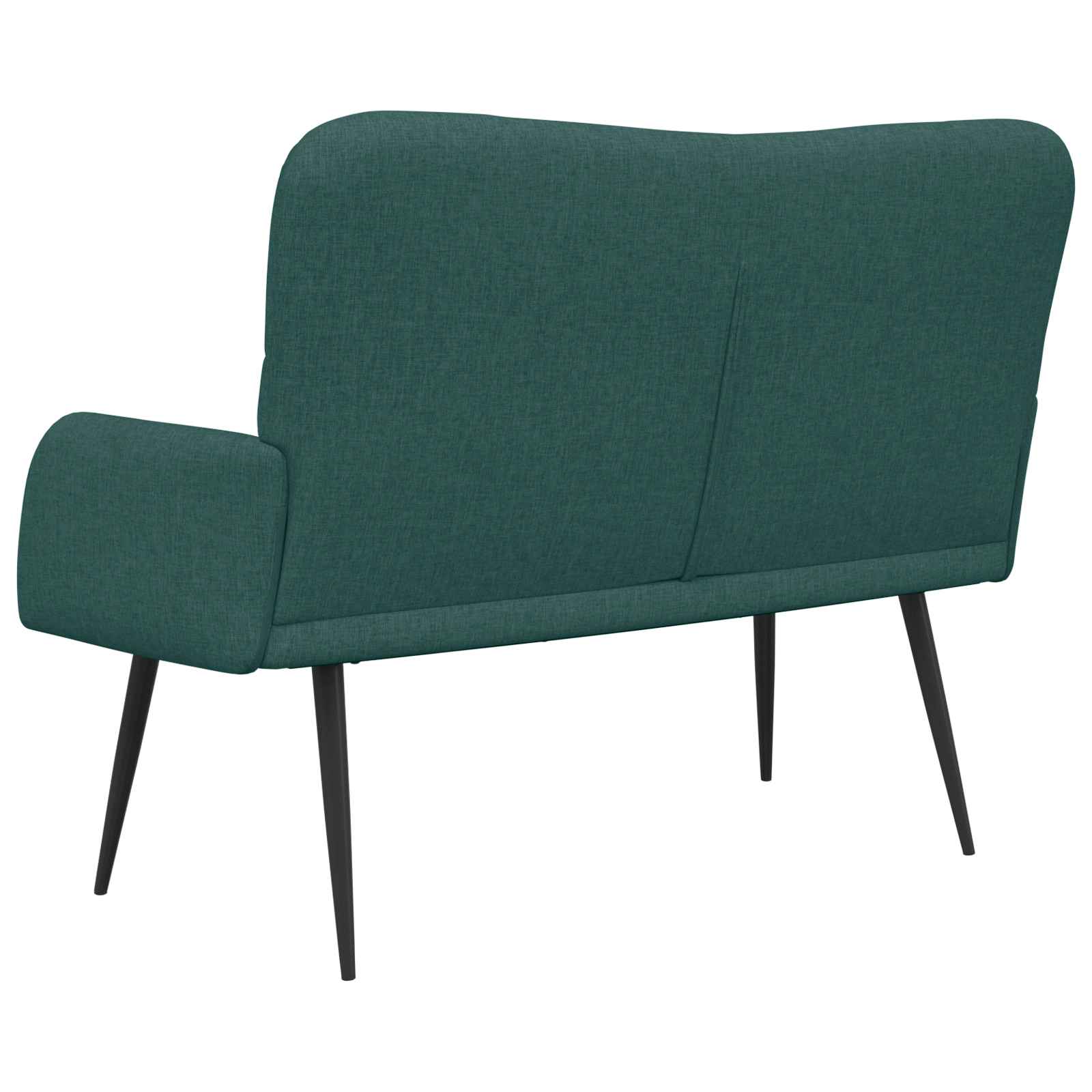 2-Zits Sofa Donkergroen 115 x 61 x 87 cm Stof