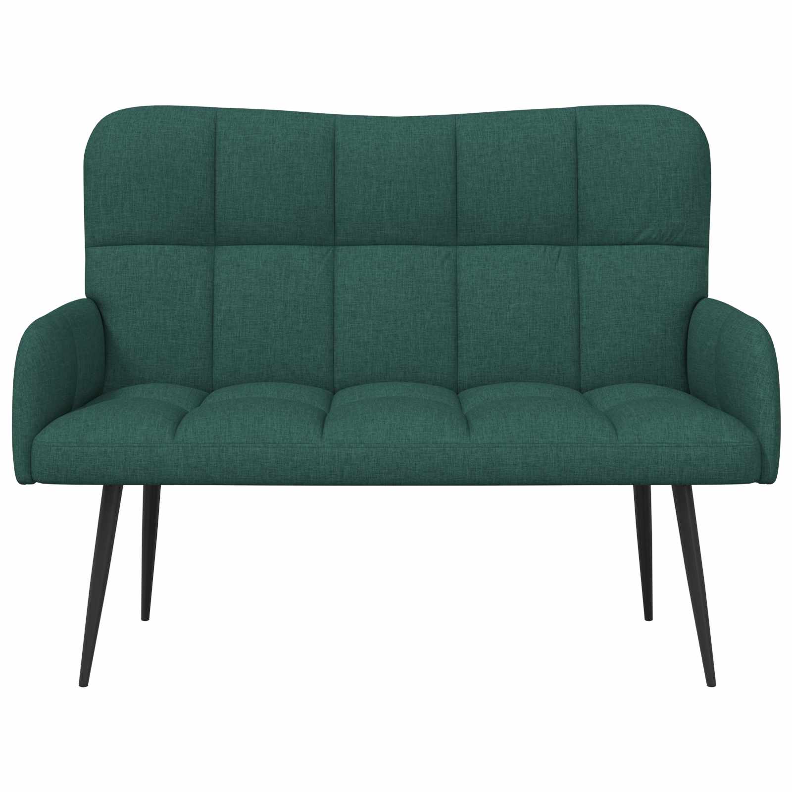 2-Zits Sofa Donkergroen 115 x 61 x 87 cm Stof