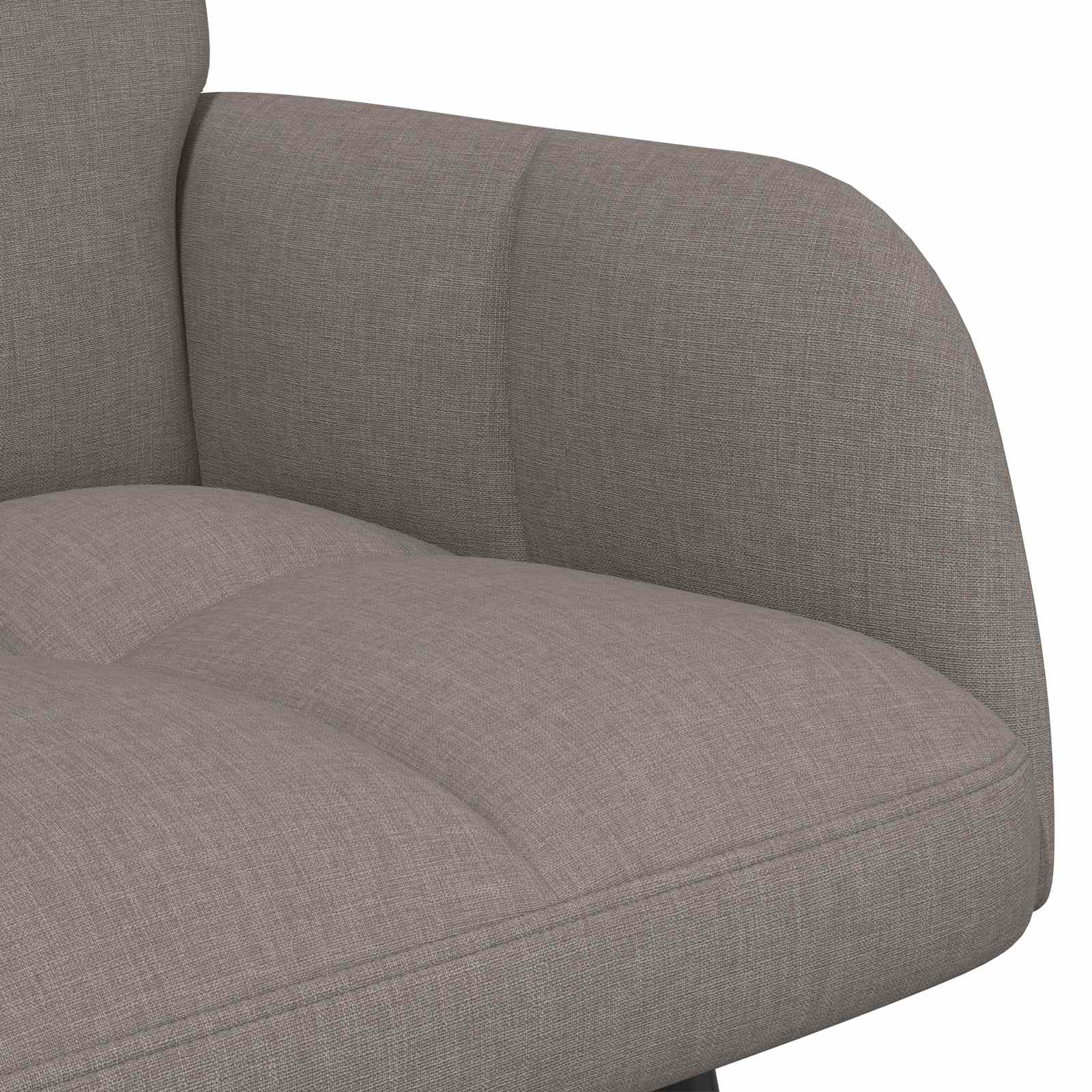 2-Zits Sofa Taupe 115 x 61 x 87 cm Stof
