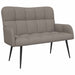 2-Zits Sofa Taupe 115 x 61 x 87 cm Stof