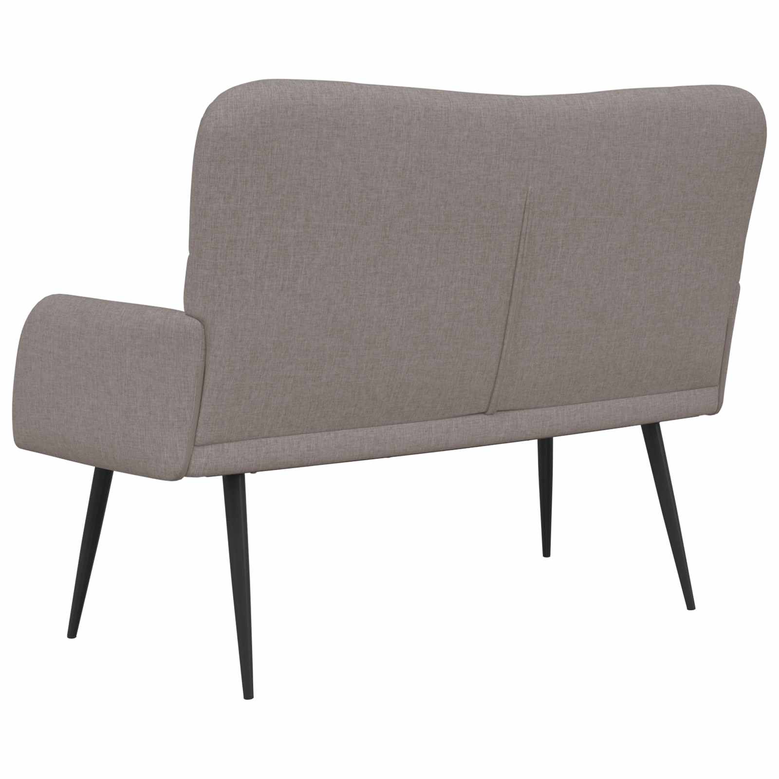 2-Zits Sofa Taupe 115 x 61 x 87 cm Stof