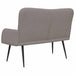 2-Zits Sofa Taupe 115 x 61 x 87 cm Stof