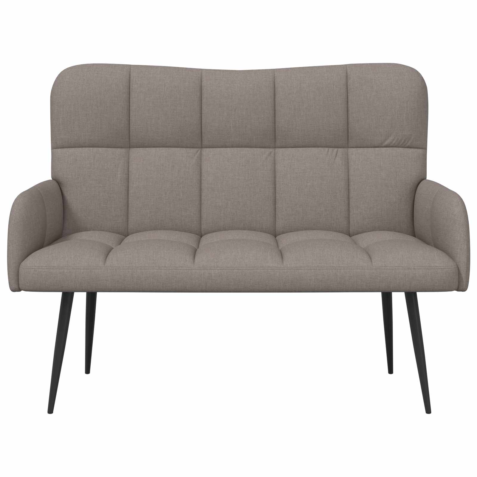 2-Zits Sofa Taupe 115 x 61 x 87 cm Stof
