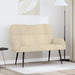 2-Zits Sofa Crèmekleurig 115 x 61 x 87 cm Stof