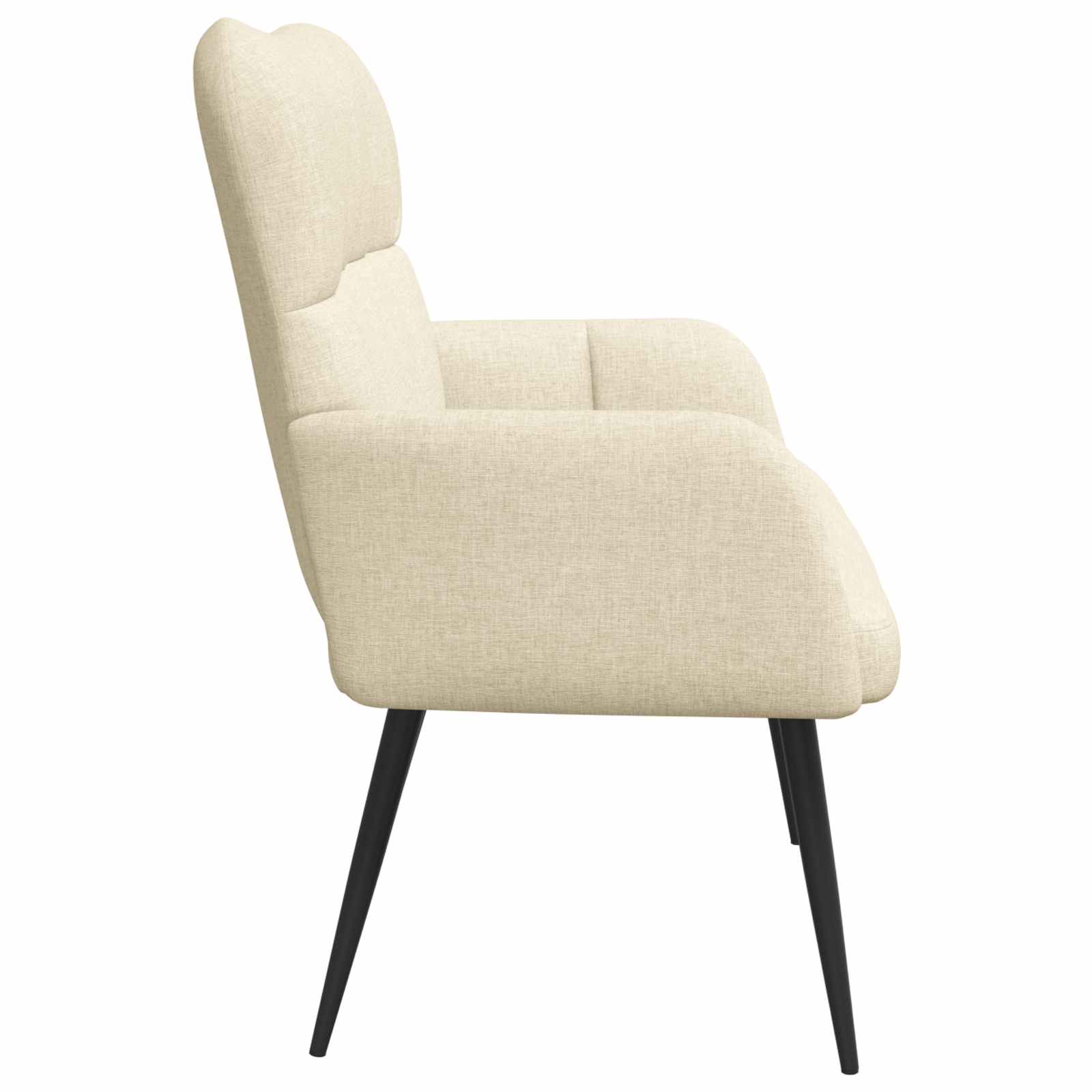 2-Zits Sofa Crèmekleurig 115 x 61 x 87 cm Stof
